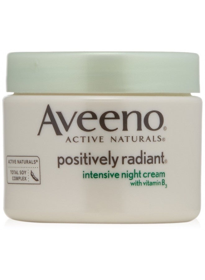 Aveeno Positively Radiant Intensive Night Cream, 1.7 Ounce