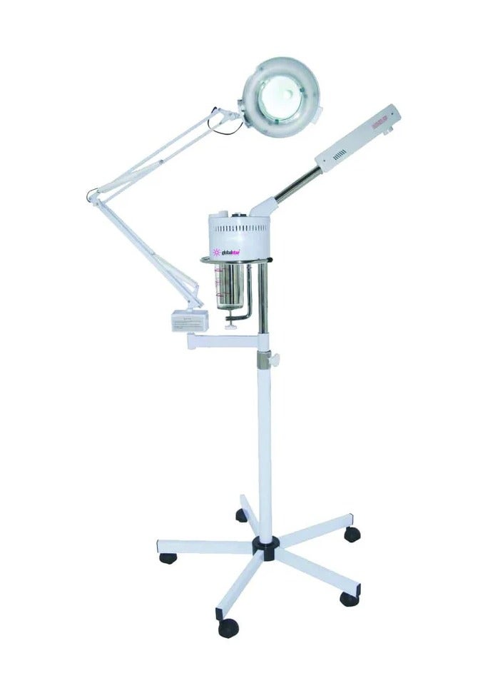 GlobalStar Dual Function Beauty Device – Face & Body Treatment with Ozone, Aroma Chamber, and Magnifier