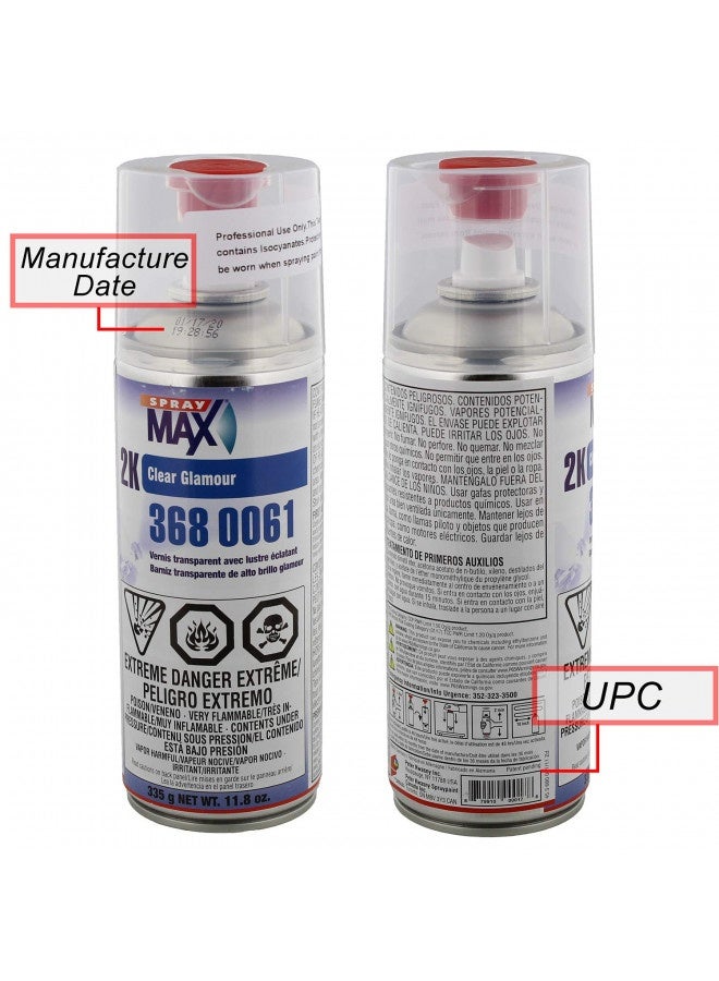 Usc Spraymax 2K Glamour High Gloss Aerosol Clear