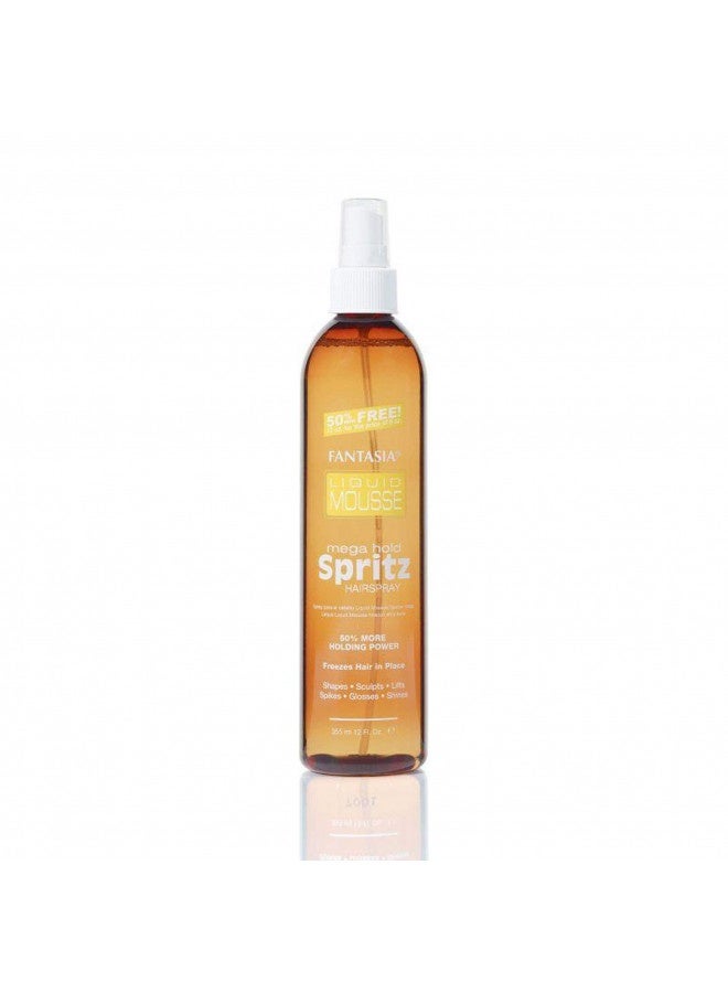 Fantasia Spritz Mega Hold Spray, 12 Fl Oz