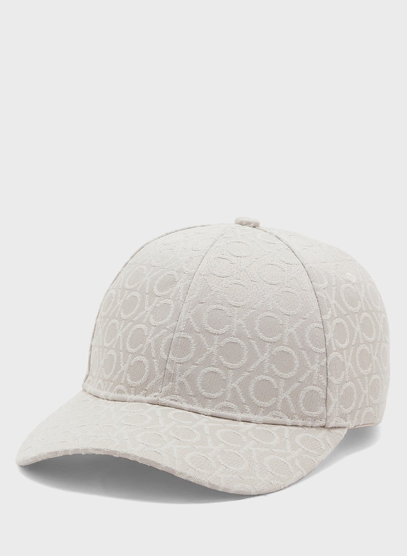 MONOGRAM JACQUARD CAP