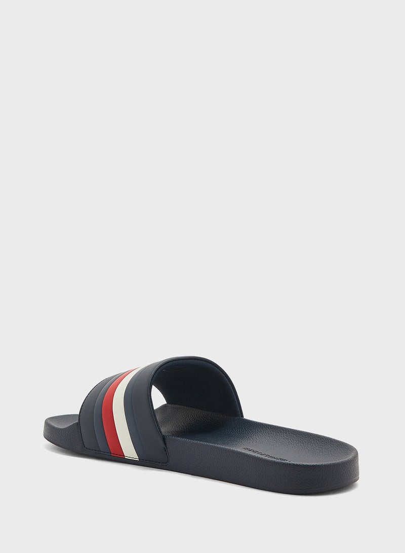 HILFIGER POOL SLIDE