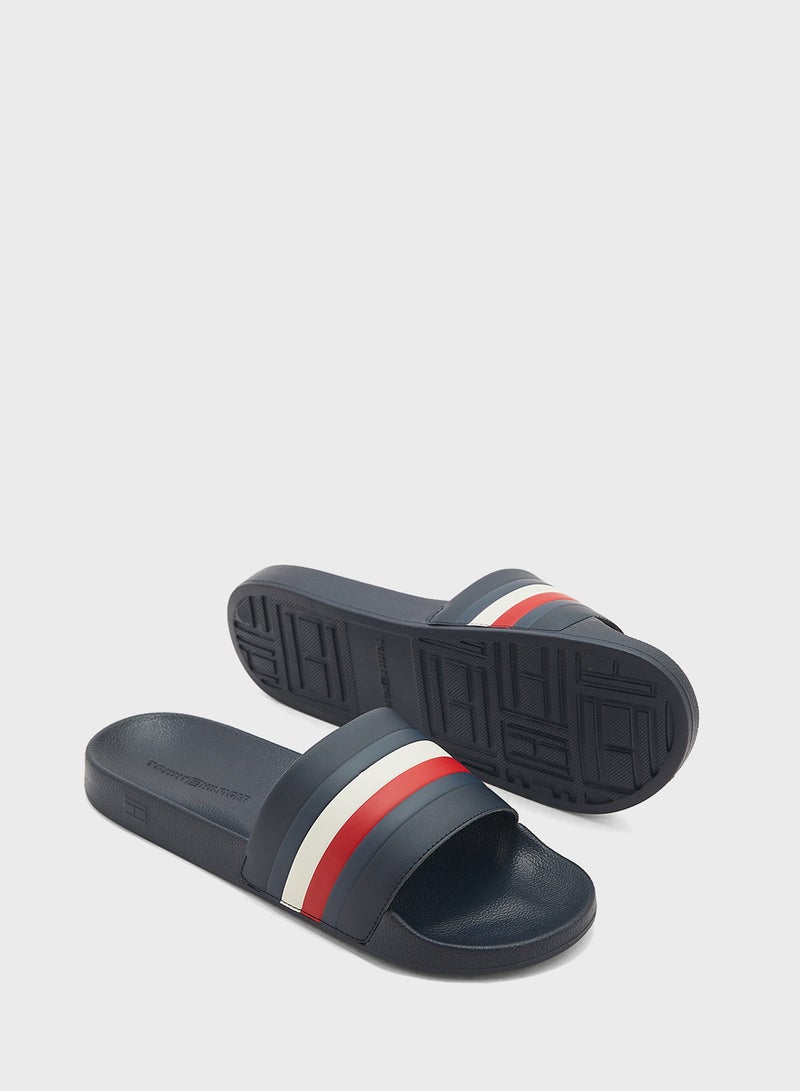 HILFIGER POOL SLIDE