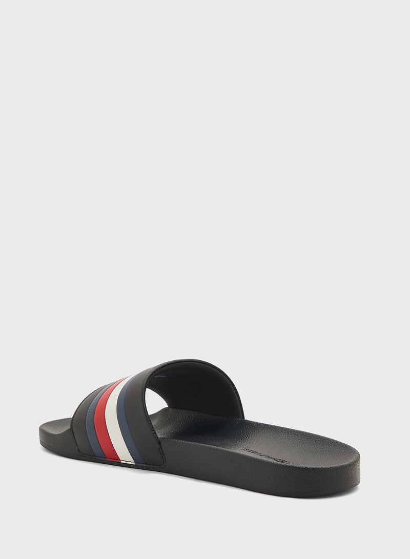 HILFIGER POOL SLIDE