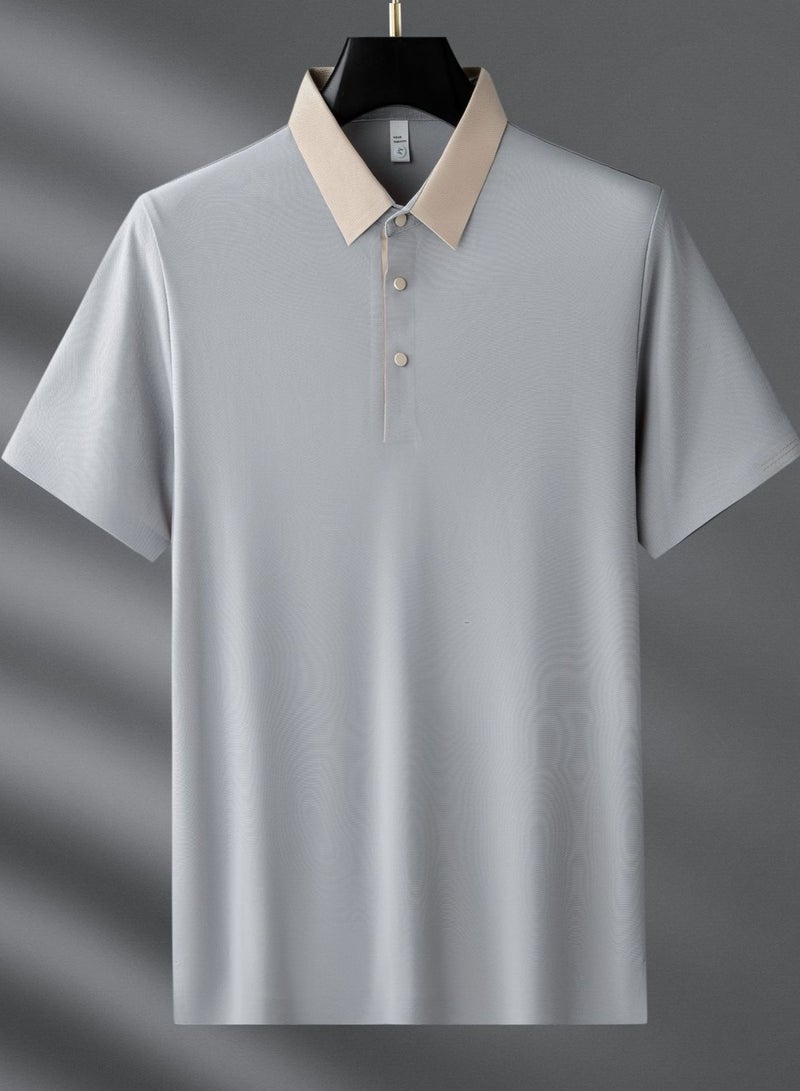 New Men's Casual T-Shirt With Short Sleeves