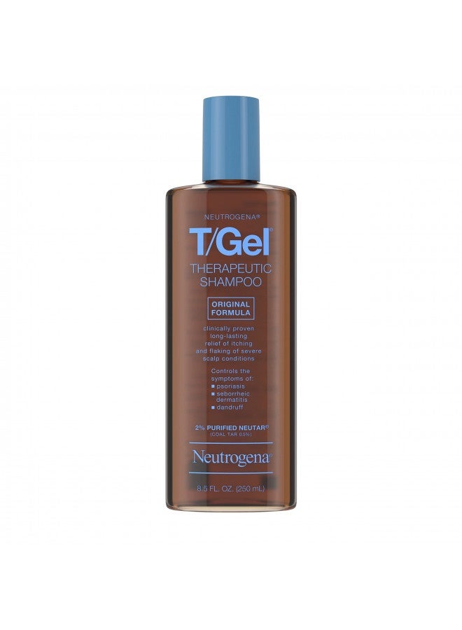 Neutrogena T/Gel Therapeutic Shampoo, Original Formula - 8.5 Fl Oz (Pack Of 2)