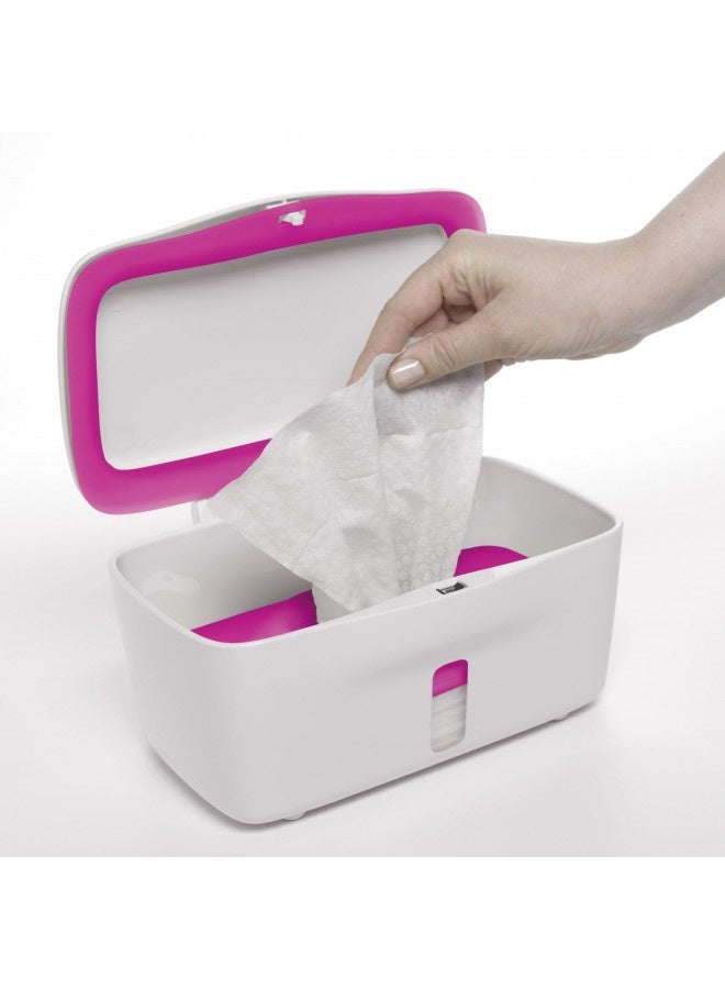Oxo Tot Perfect Pull Wipes Dispenser, Pink
