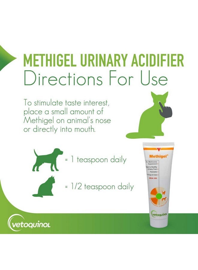 Methigel Urinary Acidifier To Promote Urinary And Bladder Health For Dogs & Cats