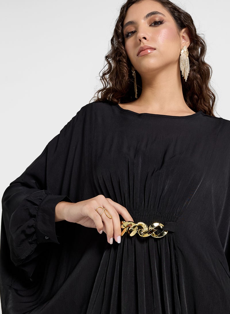 Abaya With Waist Chain