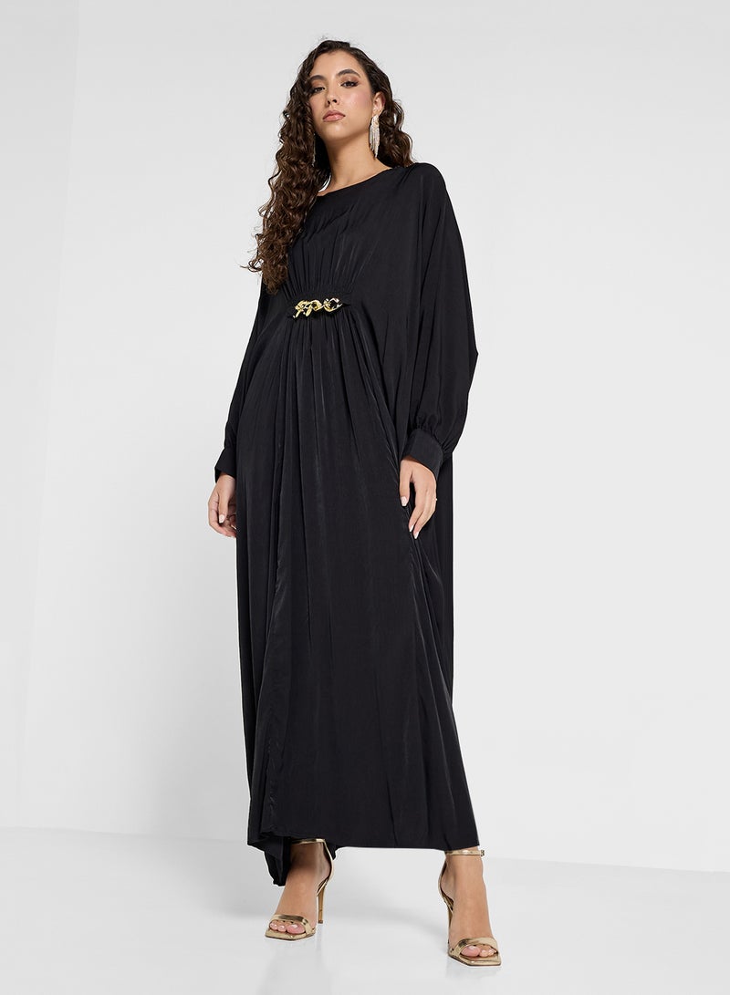 Abaya With Waist Chain