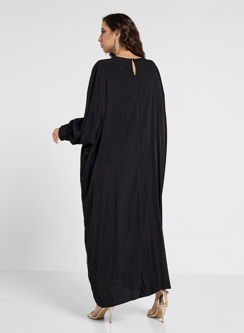 Abaya With Waist Chain