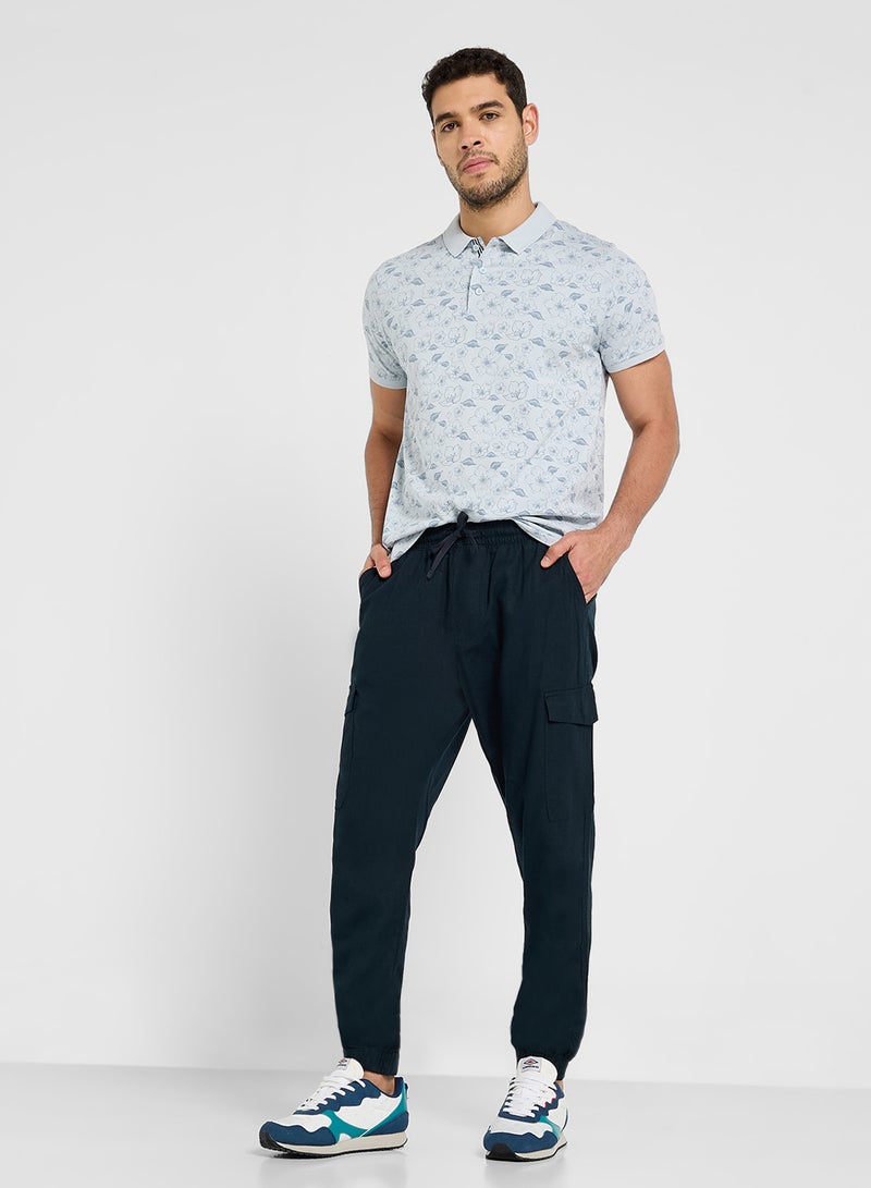 MENS COTTON/LINEN CARGO PANT