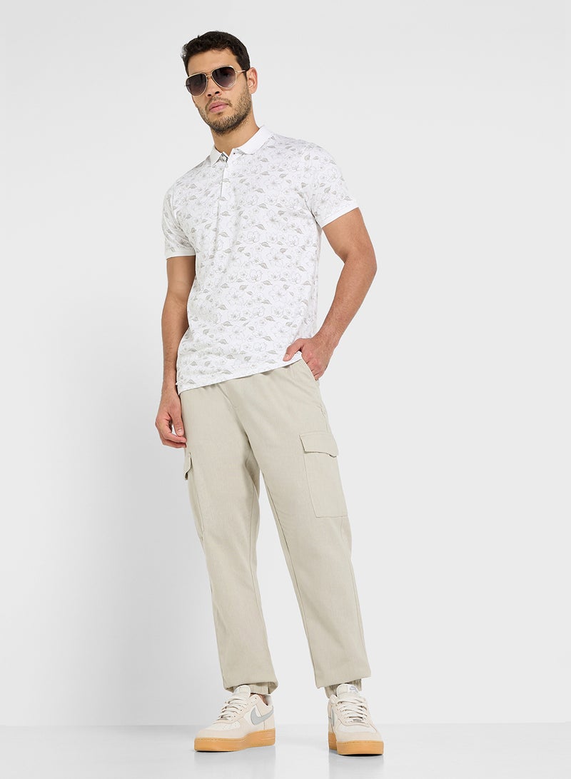 MENS COTTON/LINEN CARGO PANT