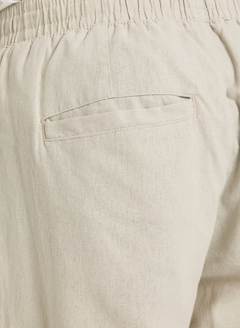 MENS COTTON/LINEN CARGO PANT