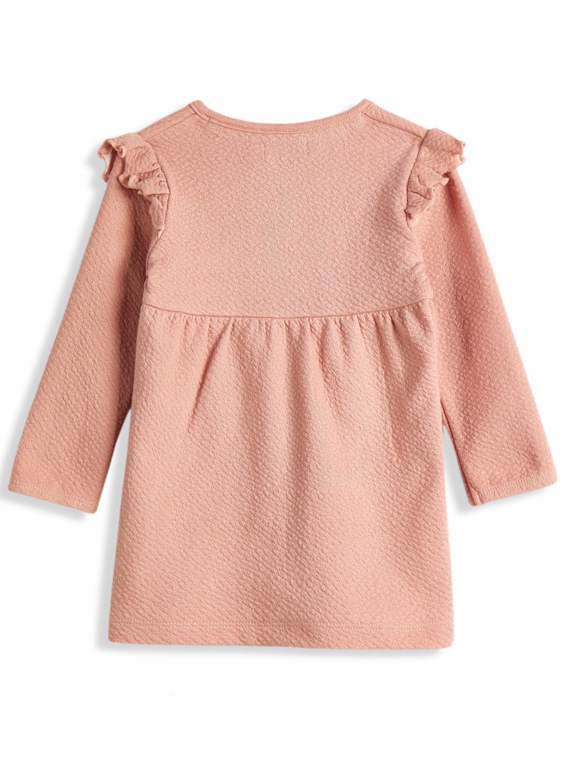 Dirkje Dusty Pink Long Sleeve Dress