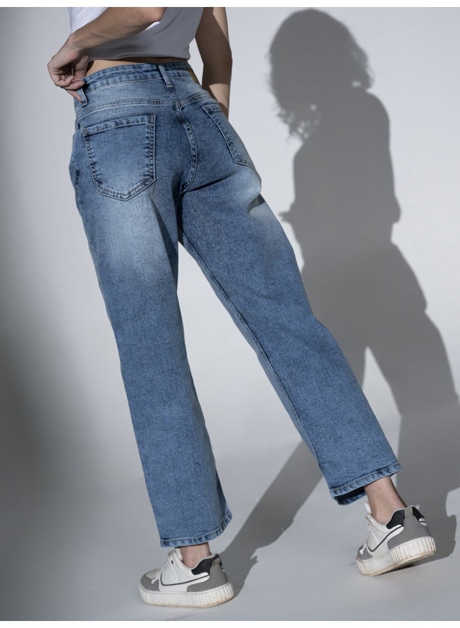 Women Mid Blue Jeans - Stylish Denim with a Perfect Fit