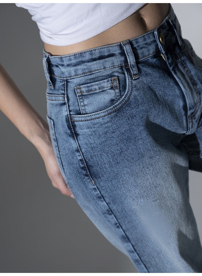 Women Mid Blue Jeans - Stylish Denim with a Perfect Fit