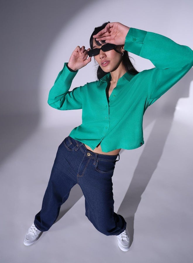 Women's Green Shirts - Versatile and Trendy for All Seasons