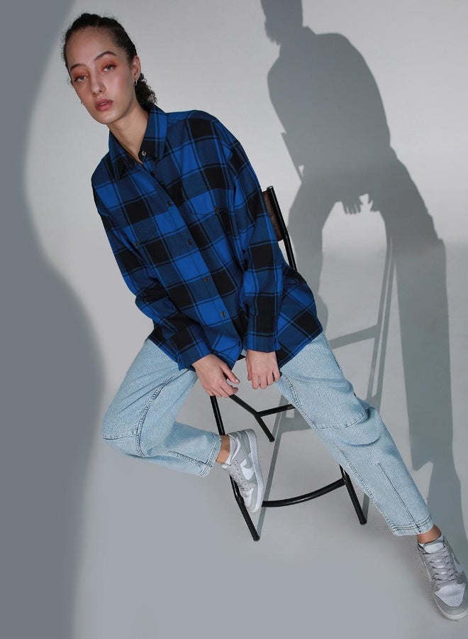 Women Check Shirts - Classic Checkered Design for Everyday Comfort