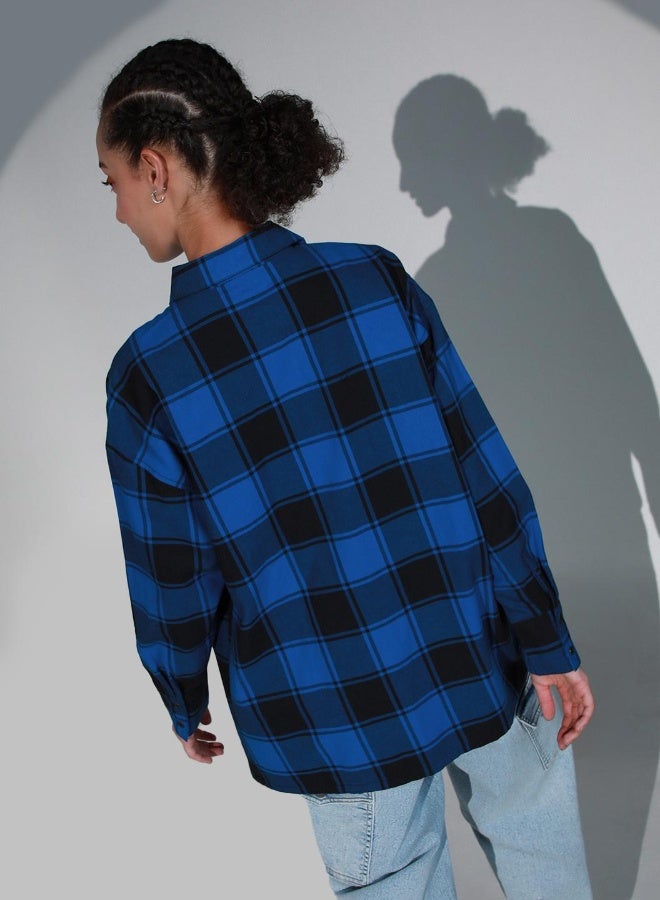 Women Check Shirts - Classic Checkered Design for Everyday Comfort
