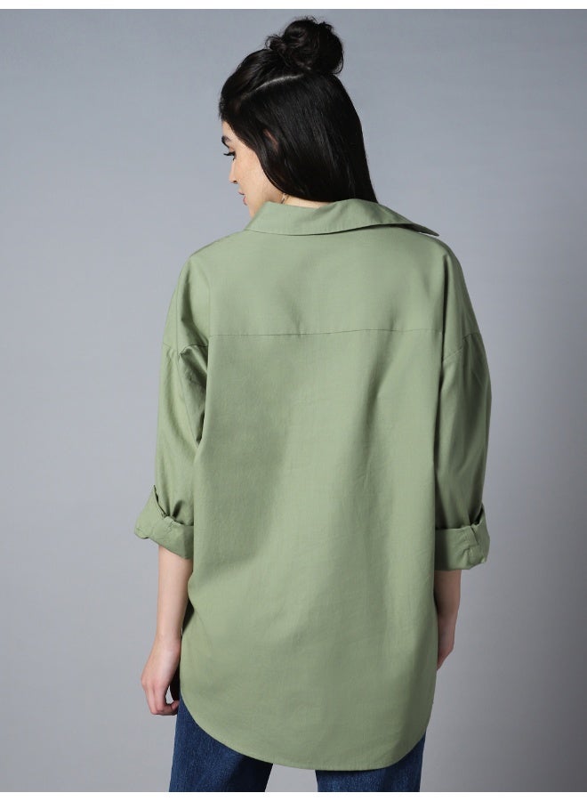 Women's Green Shirts - Versatile and Trendy for Everyday Wear