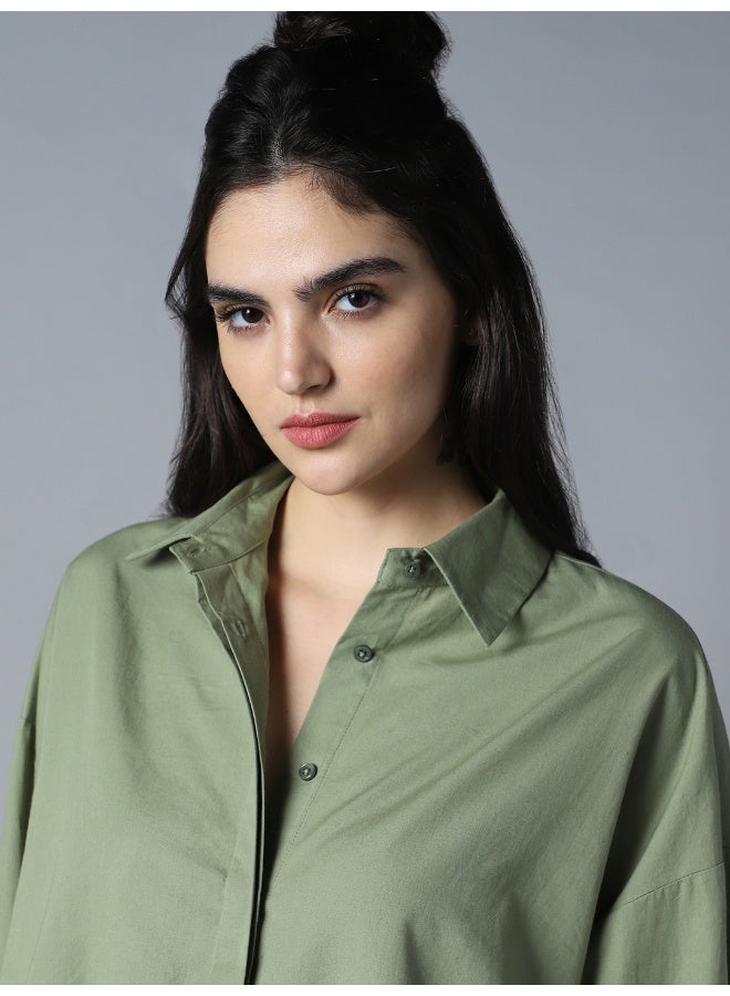 Women's Green Shirts - Versatile and Trendy for Everyday Wear