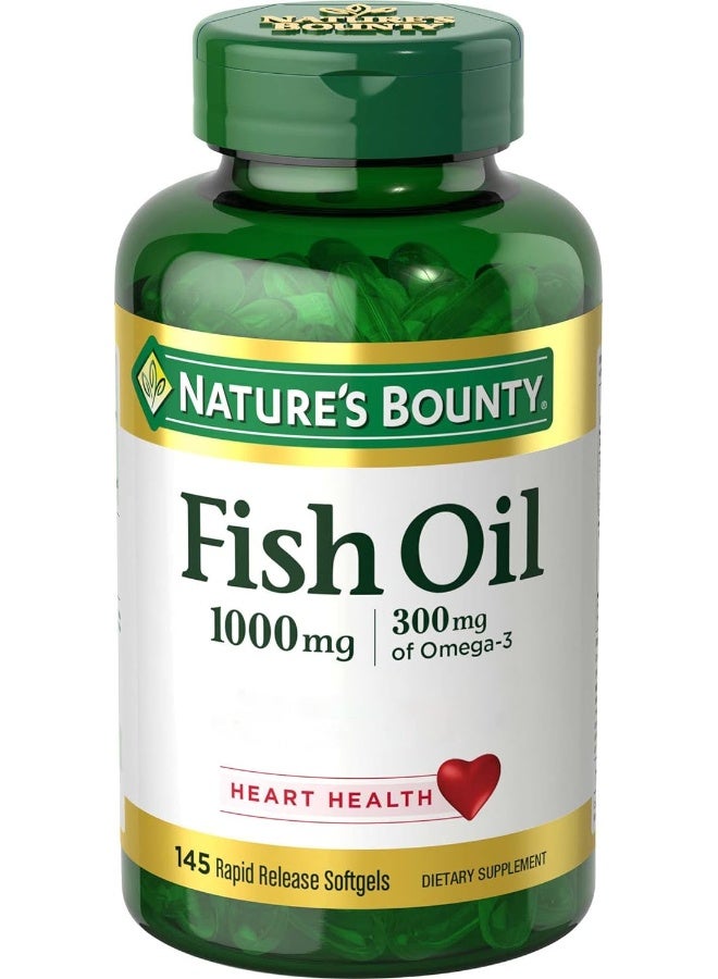 Fish Oil 1000 Mg 145 Caps (Pack Of 1)