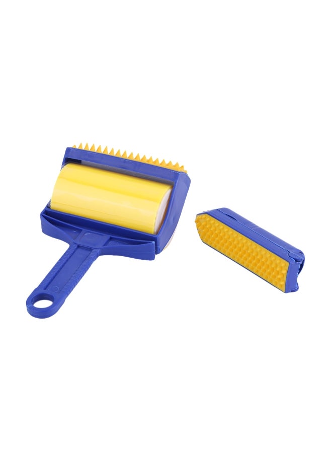 Handheld Lint Remover Brush Blue/Yellow/Orange