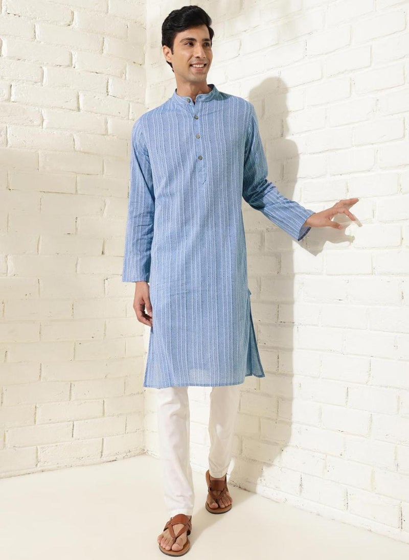 Cotton Printed Long Kurta