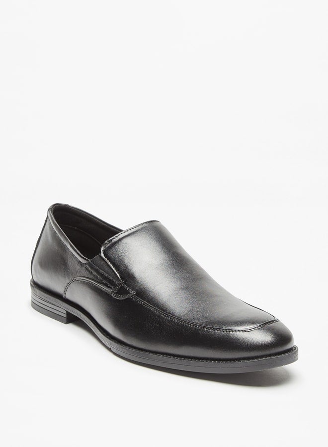 Mens Solid Slip-On Loafers