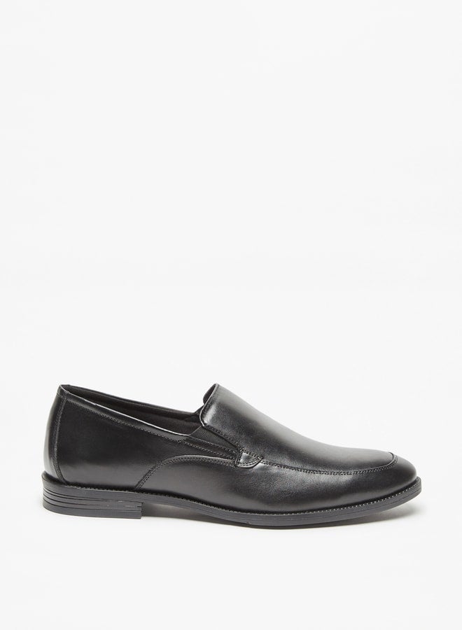 Mens Solid Slip-On Loafers