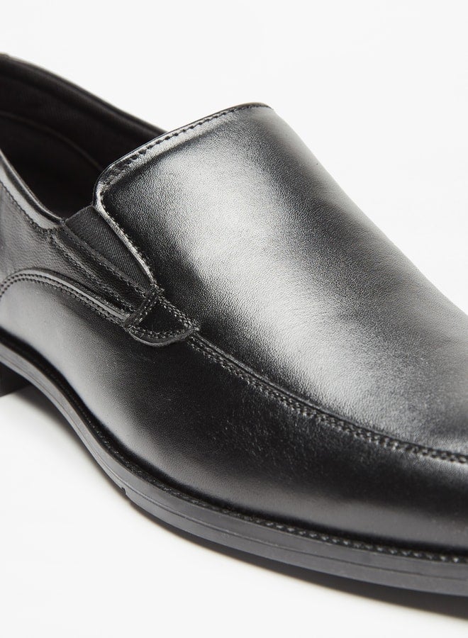 Mens Solid Slip-On Loafers