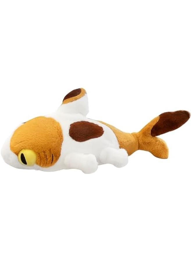 Stuffed Animal Toys,Shark & Cat Combine Plush Toys (Calico 27.5 Inches)