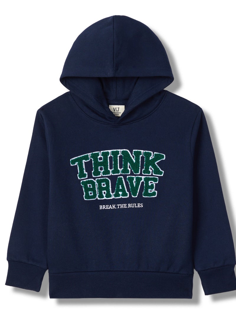 Boys' Embroidered Hoodie 