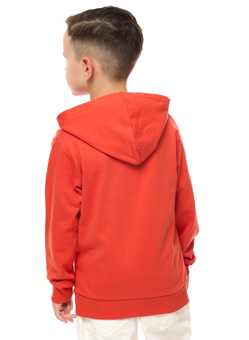 Boys' Hoodie (2 - 8yrs) Orange