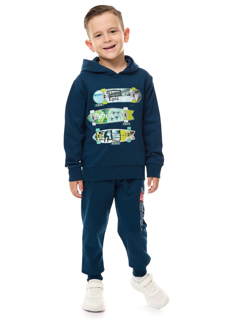 Boys' Hoodie (2 - 8yrs) Navy