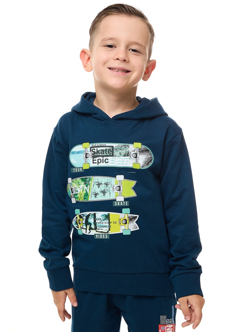 Boys' Hoodie (2 - 8yrs) Navy