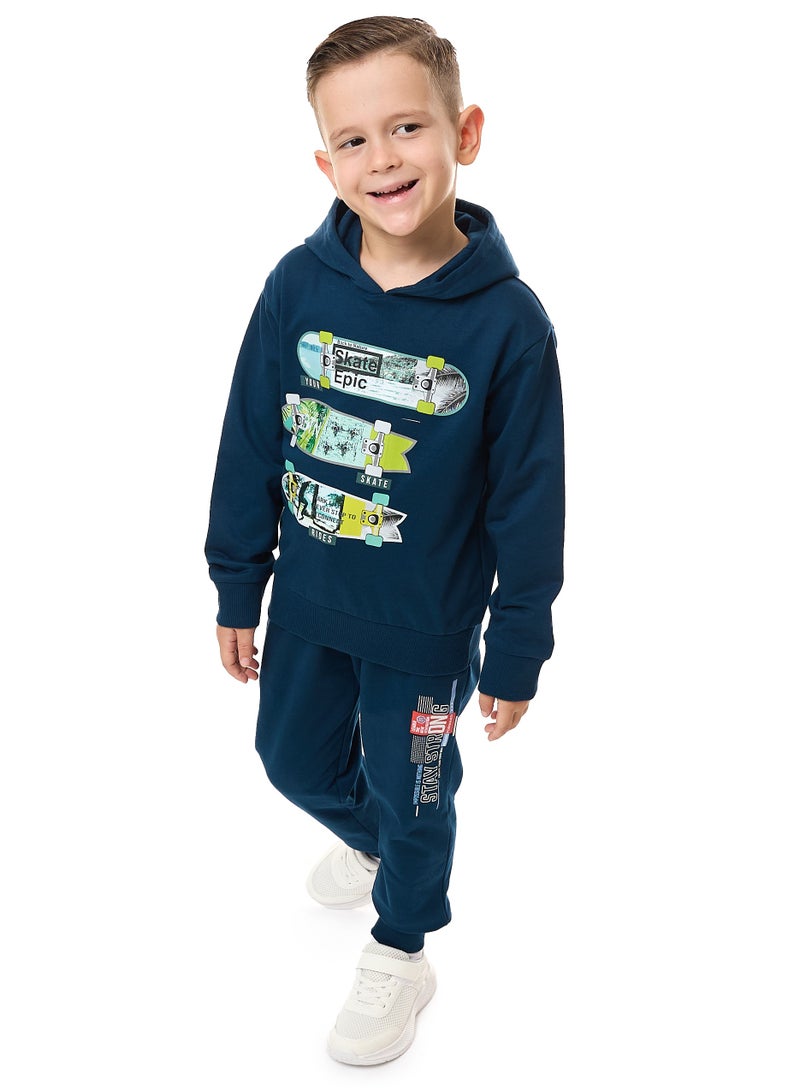 Boys' Hoodie (2 - 8yrs) Navy