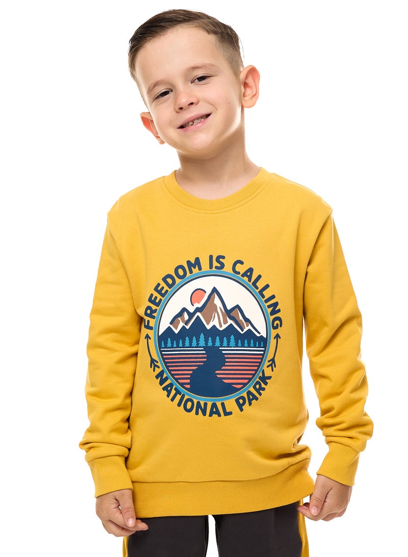 Boys' Graphic Sweatshirt