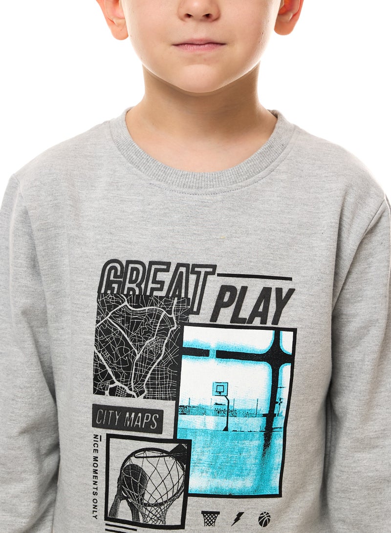 Boys' Graphic Sweatshirt