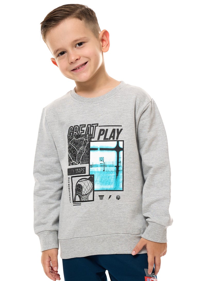 Boys' Graphic Sweatshirt