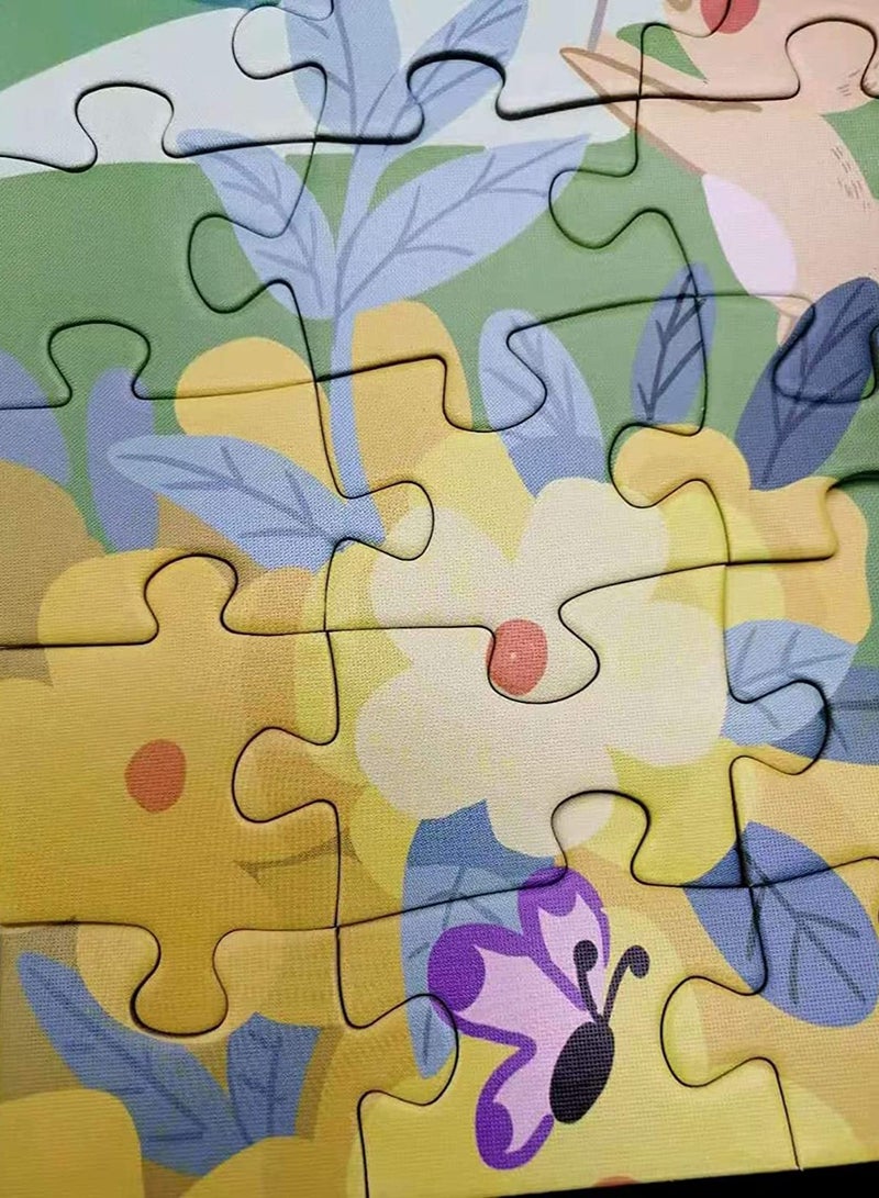 Puzzles for Kids Ages 4-8 Year Old 100 Piece with Safe Material Fun Playing While Improve Logic Mind and Focusing for Toddler Children Learning Educational Puzzles Toys for Boys and Girls Camping