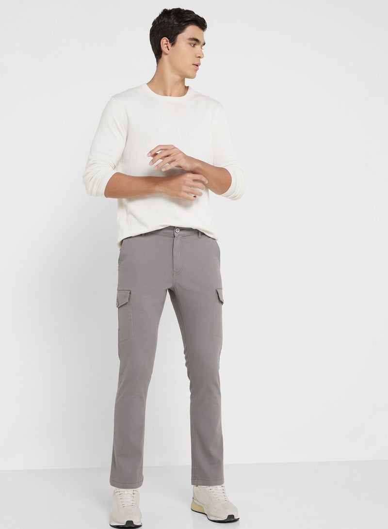 Men Grey Sustainable Cargos