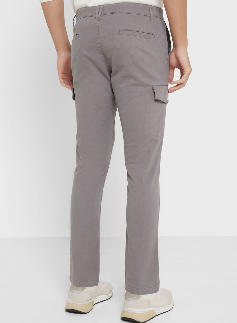 Men Grey Sustainable Cargos