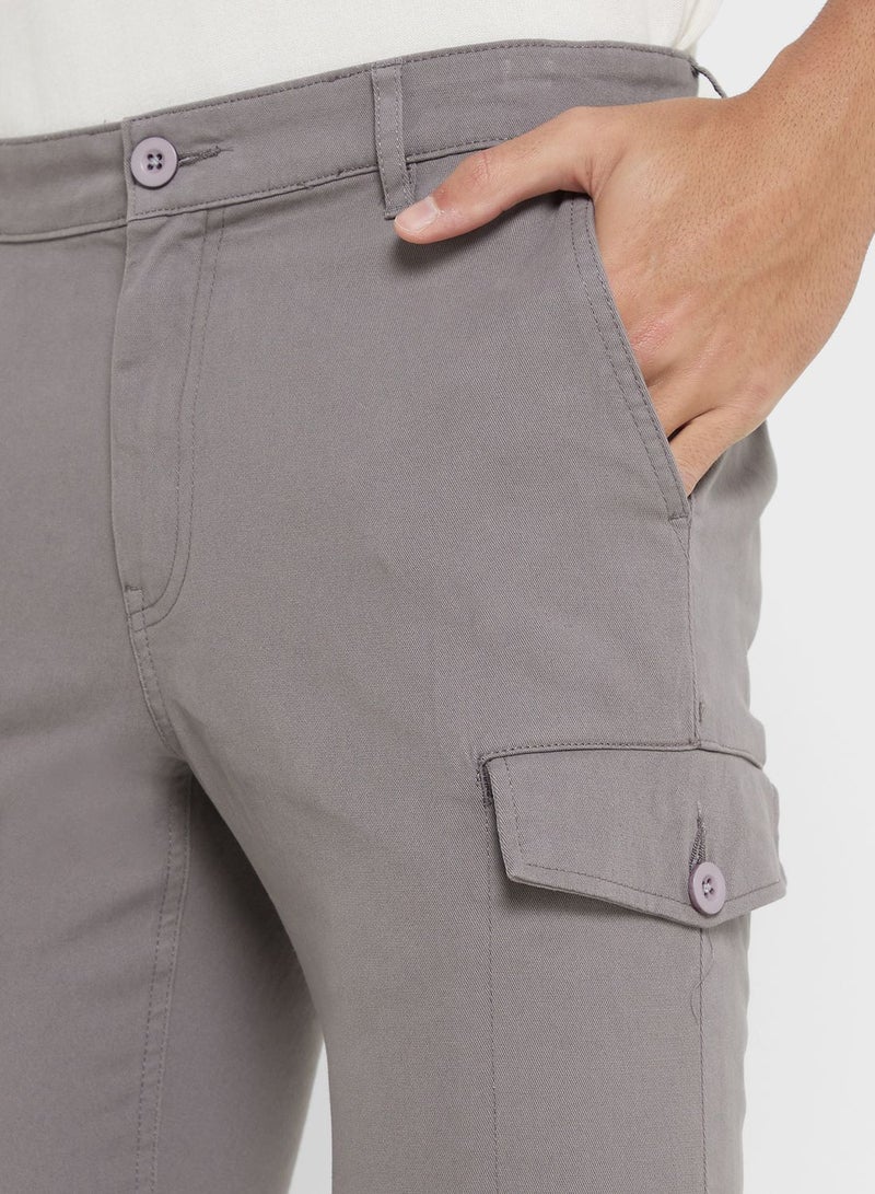 Men Grey Sustainable Cargos