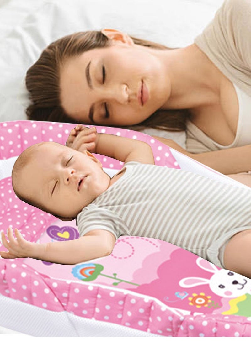 Portable And Foldable Bed With Light, Music And Diaper Changing Table