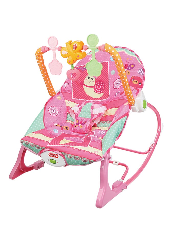 Infant Electric Vibrating Musical Rocking Chair, Load Capacity 40lbs/18kg Age Standard 0+