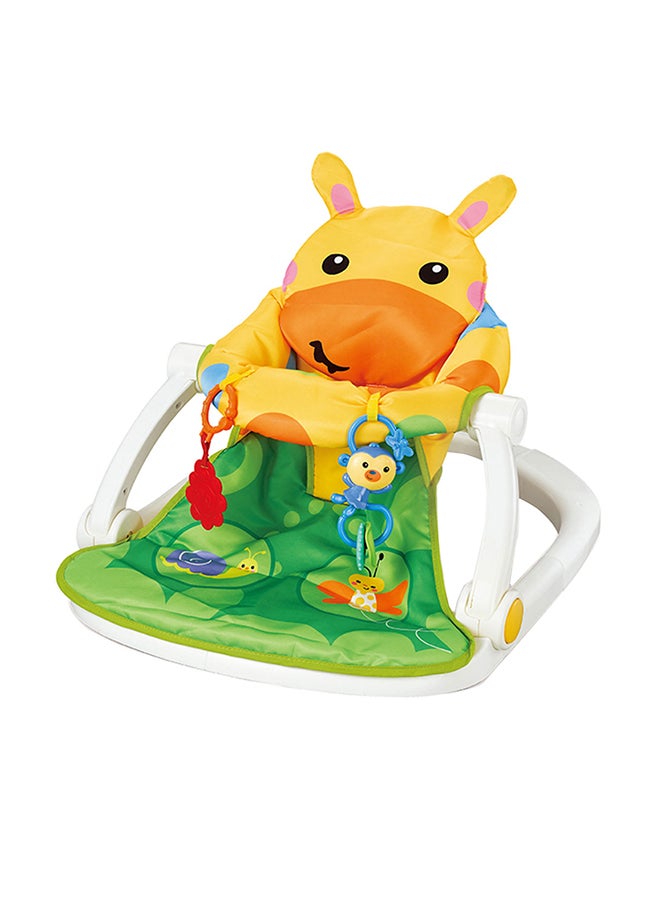 Portable Infant Floor Seat/Lion Shape Weight Capacity 25lbs11.3kg/18kg Age Standard 18M+
