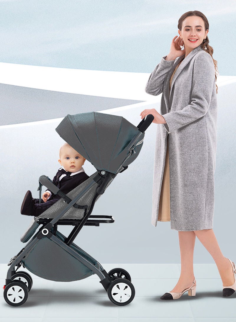 Multifunctional Baby Stroller, Can Sit And Lie Lightweight Baby Stroller, Portabel And Foldable Baby Travel Stroller