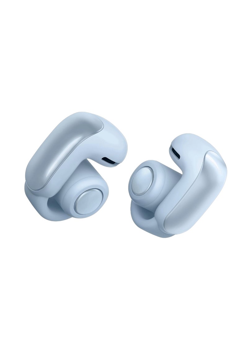 Ultra Open Earbuds with OpenAudio Technology, Open Ear Wireless Earbuds Moonstone Blue